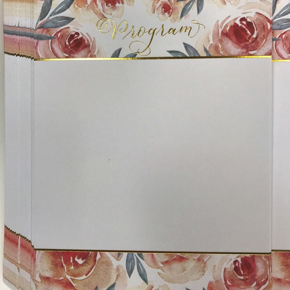 Save The Date 25 pc Menu & Program Set - Picture 5 of 7